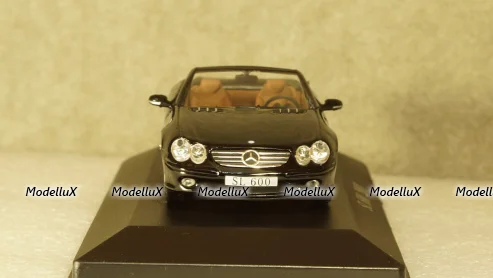 Mercedes SL 600 (R230) black 2003, Altaya 1:43