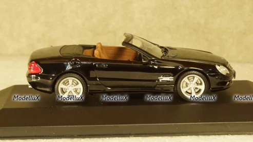 Mercedes SL 600 (R230) black 2003, Altaya 1:43