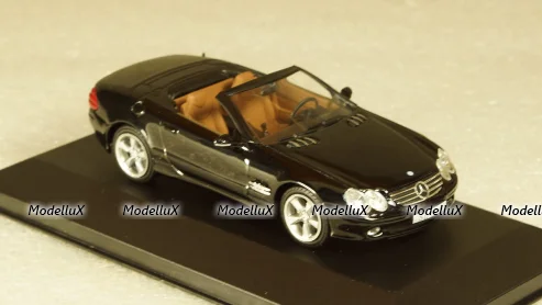 Mercedes SL 600 (R230) black 2003, Altaya 1:43