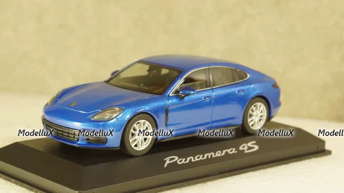 Porsche Panamera 4S (2. Gen.) 2016 blue, Herpa 1:43