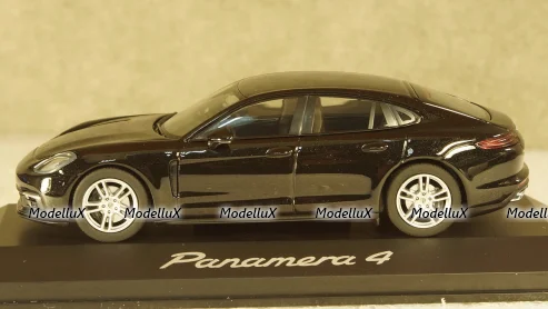 Porsche Panamera 4 (2. Generation) 2017 black, Herpa 1:43
