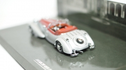 Horch 855 Special Roadster 1938 Silver, Minichamps 1:43