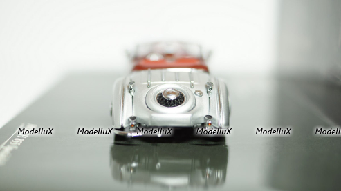 Horch 855 Special Roadster 1938 Silver, Minichamps 1:43
