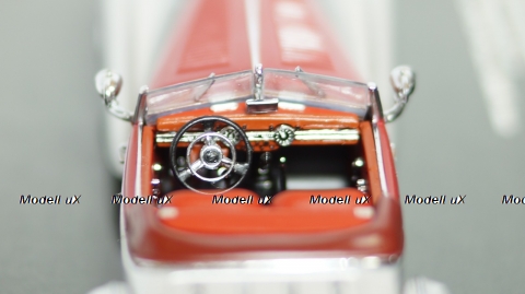 Horch 855 Special Roadster 1938 Silver, Minichamps 1:43