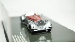 Horch 855 Special Roadster 1938 Silver, Minichamps 1:43