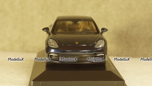 Porsche Panamera 4S diesel (2. Gen.) 2016 dark blue, Herpa 1:43