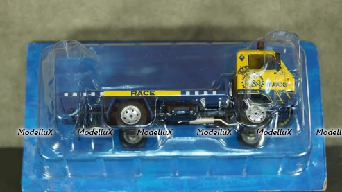 Pegaso Ekus 1210-6 Wrecker service yellow/blue, Altaya 1:43