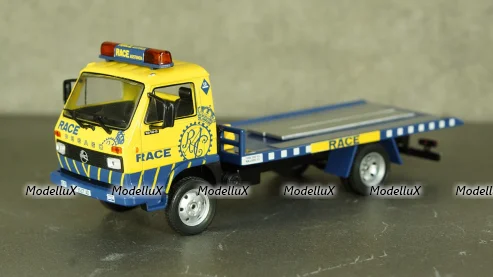 Pegaso Ekus 1210-6 Wrecker service yellow/blue, Altaya 1:43