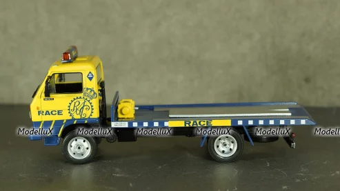 Pegaso Ekus 1210-6 Wrecker service yellow/blue, Altaya 1:43