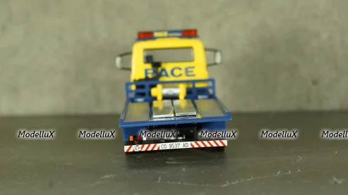 Pegaso Ekus 1210-6 Wrecker service yellow/blue, Altaya 1:43