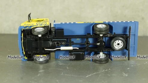 Pegaso Ekus 1210-6 Wrecker service yellow/blue, Altaya 1:43