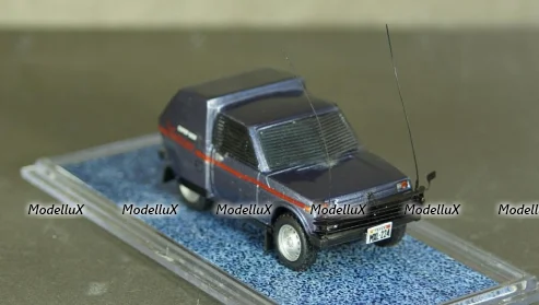 Ваз 2121 Нива Броневик из к/ф Мираж, KM 1:43