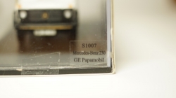 Mercedes Benz G 230 Papamobille, Spark 1:43