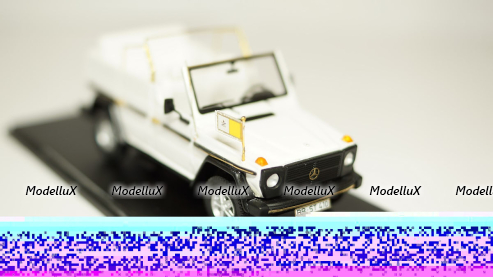 Mercedes Benz G 230 Papamobille, Spark 1:43