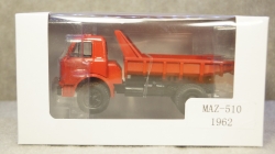 Маз 510 1962 красный, НАП 1:43