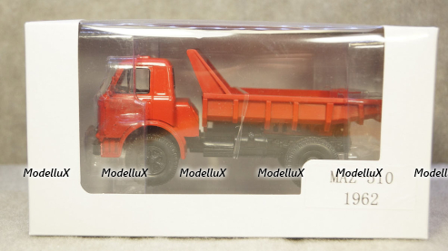 Маз 510 1962 красный, НАП 1:43