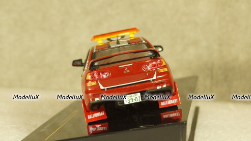Mitsubishi Lancer Evo X #00 H.Hiyoshi Rally Japan Safety car 2007, KB1043, IXO 1:43