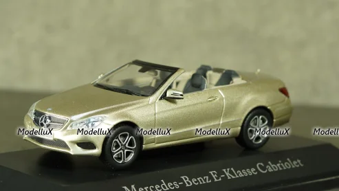 Mercedes E350 A207 2013 cabriolet gold, IScale 1:43