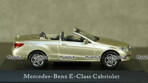 Mercedes E350 A207 2013 cabriolet gold, IScale 1:43