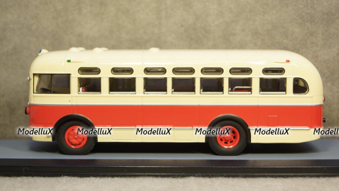 ЗИС 155 Москва-Клин бежево-красный, 04010D, Classicbus 1:43
