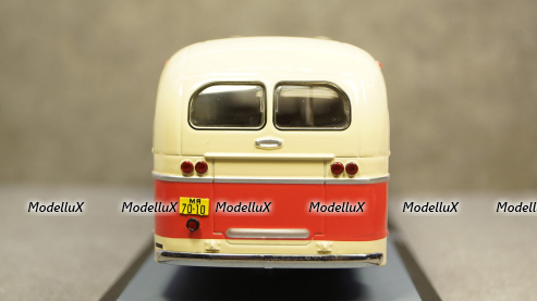 ЗИС 155 Москва-Клин бежево-красный, 04010D, Classicbus 1:43