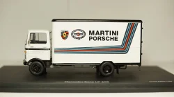 Mercedes Benz LP 608 Koffer LKW Martini Racing, Schuco 1:43