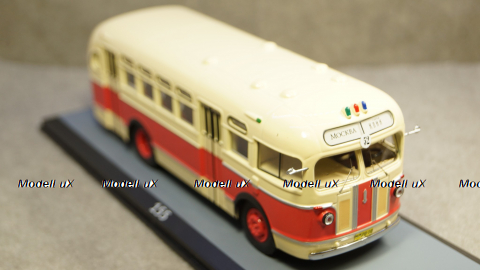 ЗИС 155 Москва-Клин бежево-красный, 04010D, Classicbus 1:43