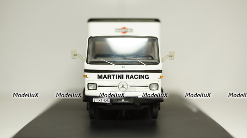 Mercedes Benz LP 608 Koffer LKW Martini Racing, Schuco 1:43