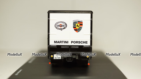 Mercedes Benz LP 608 Koffer LKW Martini Racing, Schuco 1:43