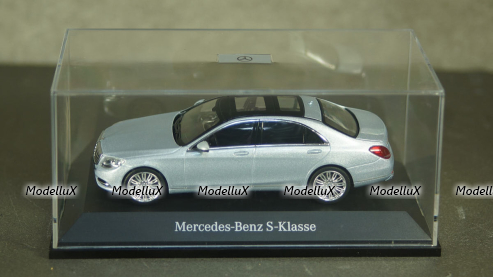 Mercedes S600 v222 blue, Schuco 1:43