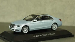 Mercedes S600 v222 blue, Schuco 1:43