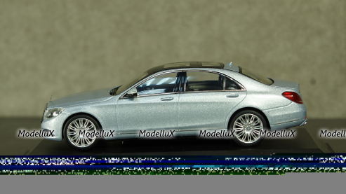 Mercedes S600 v222 blue, Schuco 1:43