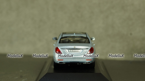Mercedes S600 v222 blue, Schuco 1:43
