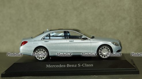 Mercedes S600 v222 blue, Schuco 1:43