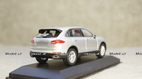 Porsche Cayenne (958) year 2014 silver, Minichamps 1:43
