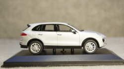 Porsche Cayenne (958) year 2014 silver, Minichamps 1:43