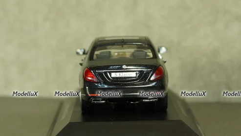 Mercedes S600 v222 dark grey, Schuco 1:43