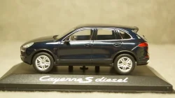 Porsche Cayenne E2 II S (958) Diesel 2015 dark blue, Minichamps 1:43