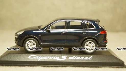 Porsche Cayenne E2 II S (958) Diesel 2015 dark blue, Minichamps 1:43