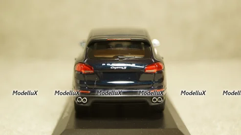 Porsche Cayenne E2 II S (958) Diesel 2015 dark blue, Minichamps 1:43