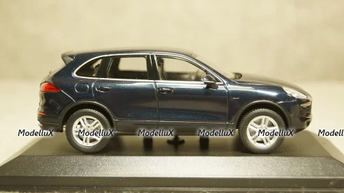 Porsche Cayenne E2 II S (958) Diesel 2015 dark blue, Minichamps 1:43