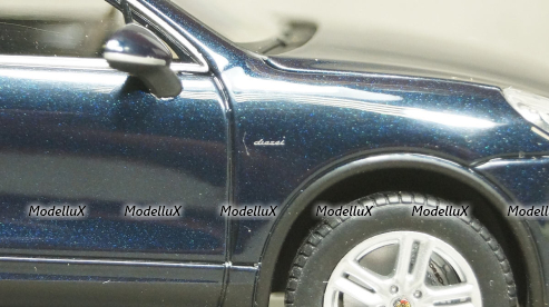 Porsche Cayenne E2 II S (958) Diesel 2015 dark blue, Minichamps 1:43