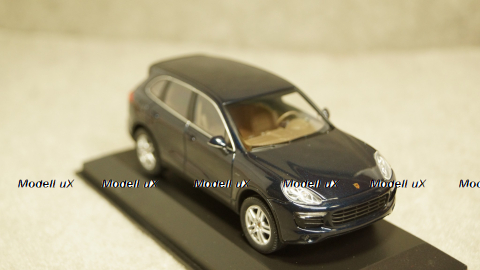 Porsche Cayenne E2 II S (958) Diesel 2015 dark blue, Minichamps 1:43