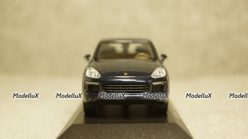 Porsche Cayenne E2 II S (958) Diesel 2015 dark blue, Minichamps 1:43