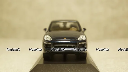 Porsche Cayenne E2 II S (958) Diesel 2015 dark blue, Minichamps 1:43