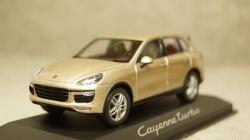 Porsche Cayenne Turbo (958) year 2014 gold, Minichamps 1:43