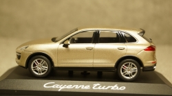 Porsche Cayenne Turbo (958) year 2014 gold, Minichamps 1:43