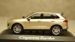 Porsche Cayenne Turbo (958) year 2014 gold, Minichamps 1:43