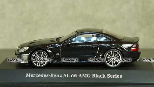 Mercedes SL65 AMG R230 2010 black, Minichamps 1:43