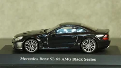 Mercedes SL65 AMG R230 2010 black, Minichamps 1:43